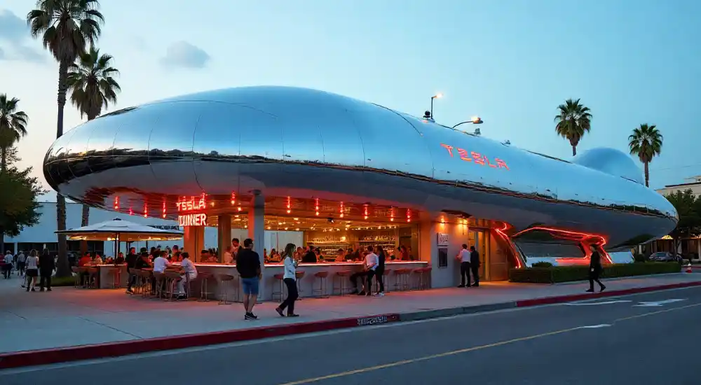 The concept for this unique venue was first teased by Musk all the way back in 2018. For years, it lived only in the imaginations of fans and tech enthusiasts, a promised land of electric convenience and futuristic dining. The half-decade delay between idea and execution meant its opening coincided with one of the most tumultuous periods of Musk's career. His acquisition of Twitter, his escalating political commentary, and protests against Tesla created a cacophony of background noise. Yet, for the customers who flocked to the diner from day one, these headlines were irrelevant. They were there to experience a piece of the future they had been promised, finally made real.